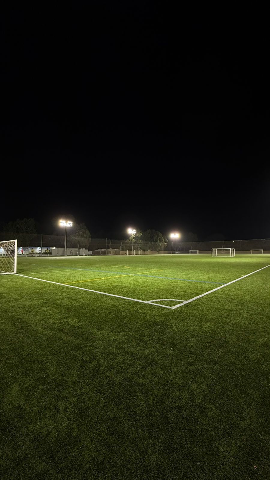 Target Al Bateen football pitch